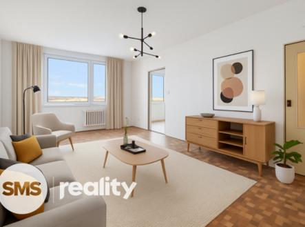 vizualizace | Prodej bytu, 3+1, 81 m²