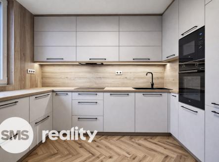 20251229-1122-enhanced-modern-kitchen-remix-01kdmt235qfadrga8xjkr3cgs2.png | Prodej bytu, 3+1, 76 m²