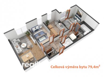 pudorys.jpg | Prodej bytu, 3+1, 79 m²