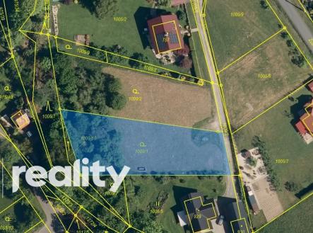katastr-03.jpg | Prodej - pozemek pro bydlení, 1 518 m²