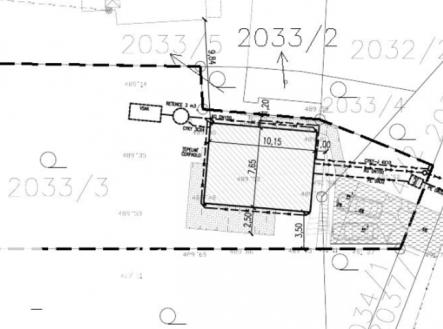 situace-na-pozemku.png | Prodej - pozemek pro bydlení, 603 m²