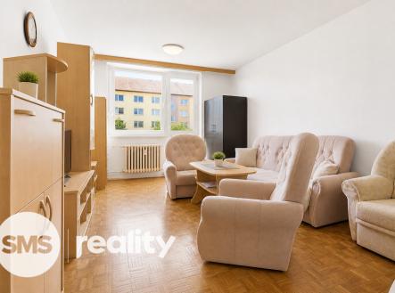 Obývací pokoj + ložnice | Prodej bytu, 1+1, 46 m²