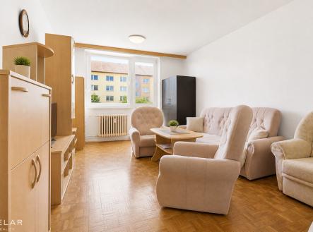 Obývací pokoj + ložnice | Prodej bytu, 1+1, 46 m²