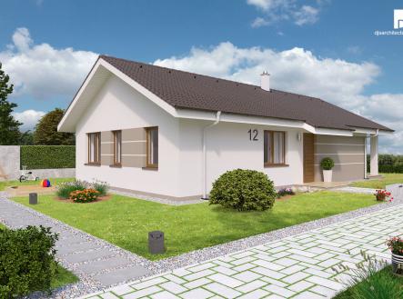 projekt-domu-i102-render-spredu-z.jpg | Prodej - dům/vila, 101 m²