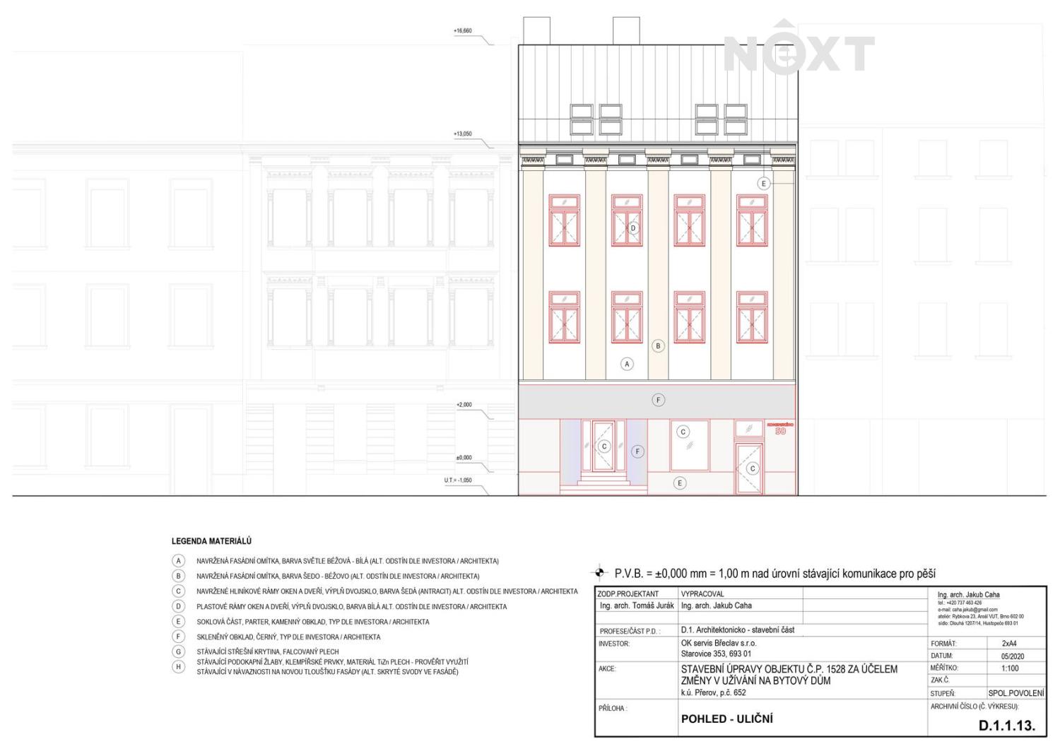 Prodej komerční Činžovní dům, 1 528㎡