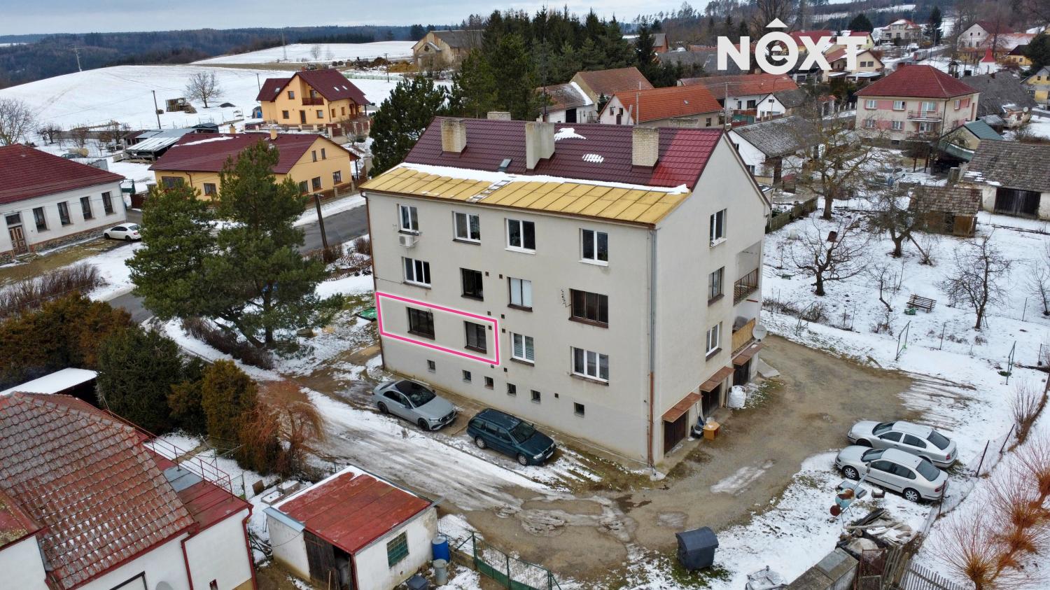 Prodej byt 3+1, 74㎡|Středočeský kraj, Kutná Hora, Slavošov, Hranice, 47, 28522