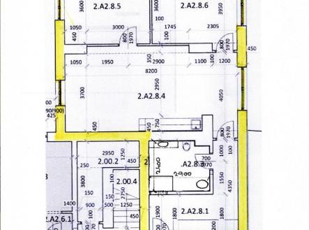 Layout Apartment Pod Žvahovem.jpg | Prodej bytu, 3+kk, 102 m²