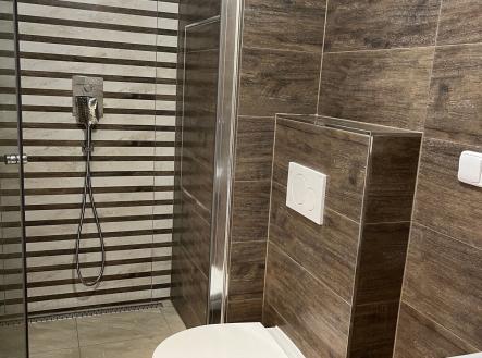 sprchový kout | Pronájem bytu, 2+kk, 51 m²