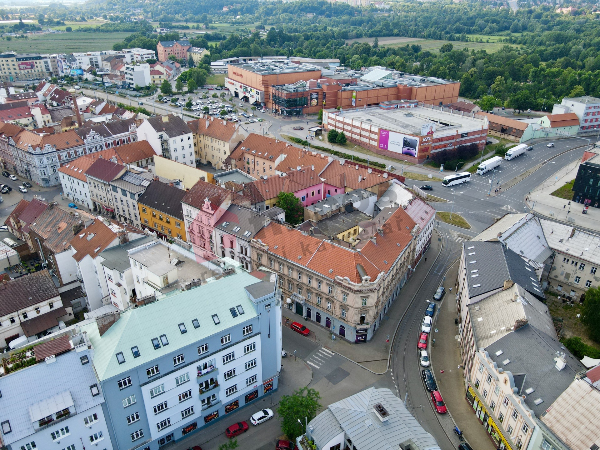 Prodej komplexu činžovních domů Kollárova, Palackého, Plzeň 