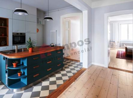 Pronájem bytu, 3+kk, 81 m²