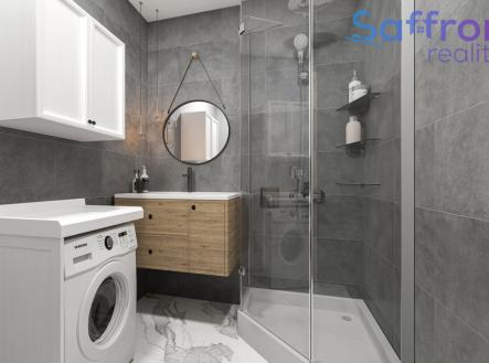 vizualizace koupelna | Prodej bytu, 2+1, 67 m²