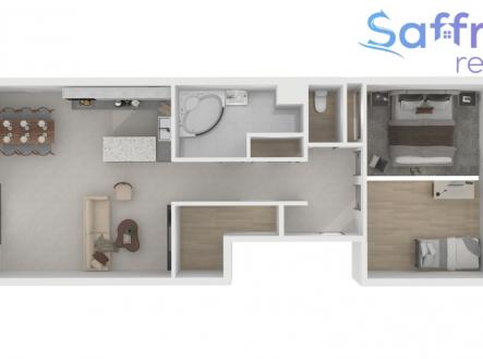 půdorys | Prodej bytu, 3+kk, 299 m²