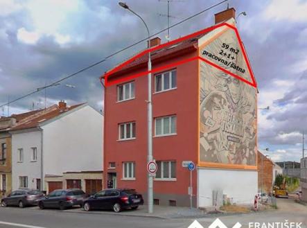 z boku 2 | Pronájem - kanceláře, 59 m²