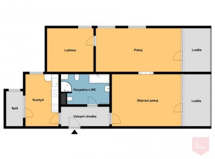 Prodej bytu, 3+1, 120 m²