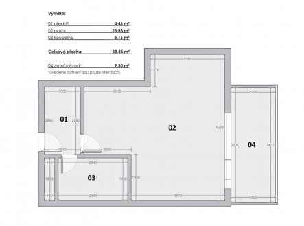 2D Poděbradská | Prodej bytu, 1+kk, 38 m²