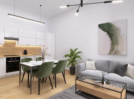 . | Prodej bytu, 2+kk, 49 m²