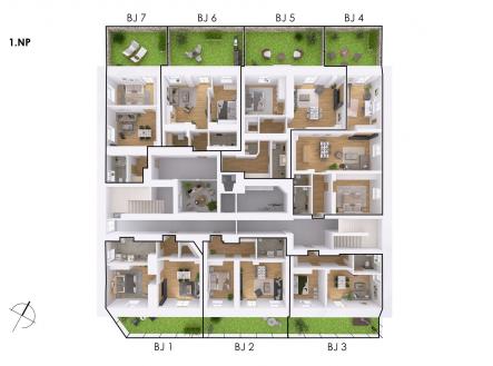 . | Prodej bytu, 3+kk, 83 m²