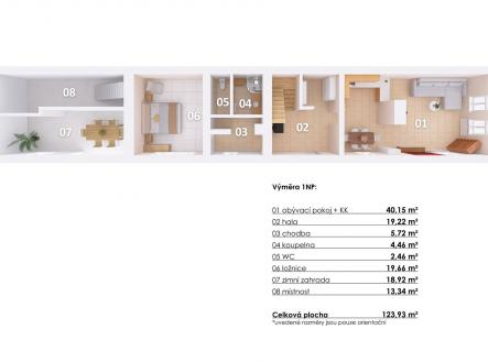 . | Prodej - dům/vila, 124 m²