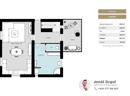 Půdorys - Přízemí  | Prodej - dům/vila, 190 m²