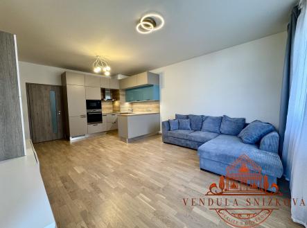 obývací pokoj s kk | Pronájem bytu, 2+kk, 55 m²
