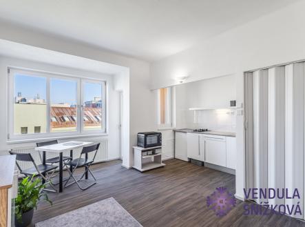 obývací pokoj s kuchyní | Prodej bytu, 2+kk, 57 m²