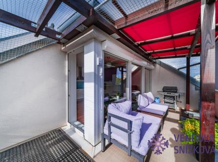 terasa | Pronájem bytu, 2+kk, 64 m²