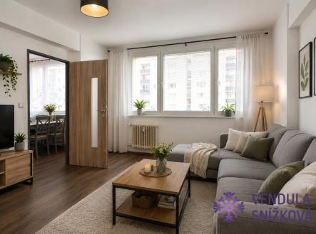 Obývací pokoj | Prodej bytu, 2+1, 64 m²