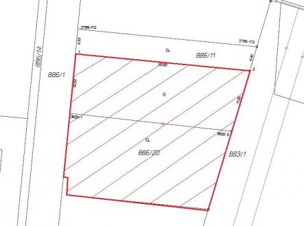 Zobrazení pozemku GP.jpg | Prodej - pozemek pro bydlení, 700 m²