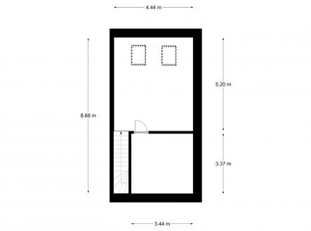 B4 podkroví.jpg | Prodej bytu, 2+kk, 72,2 m²