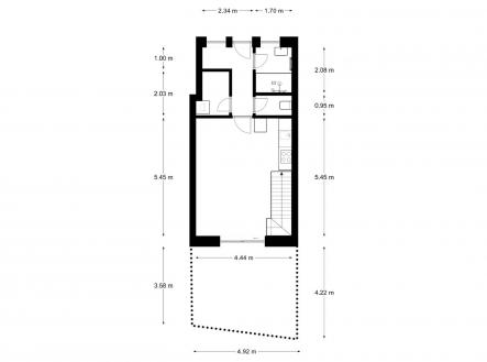 B3 přízemí.jpg | Prodej bytu, 2+kk, 70,7 m²