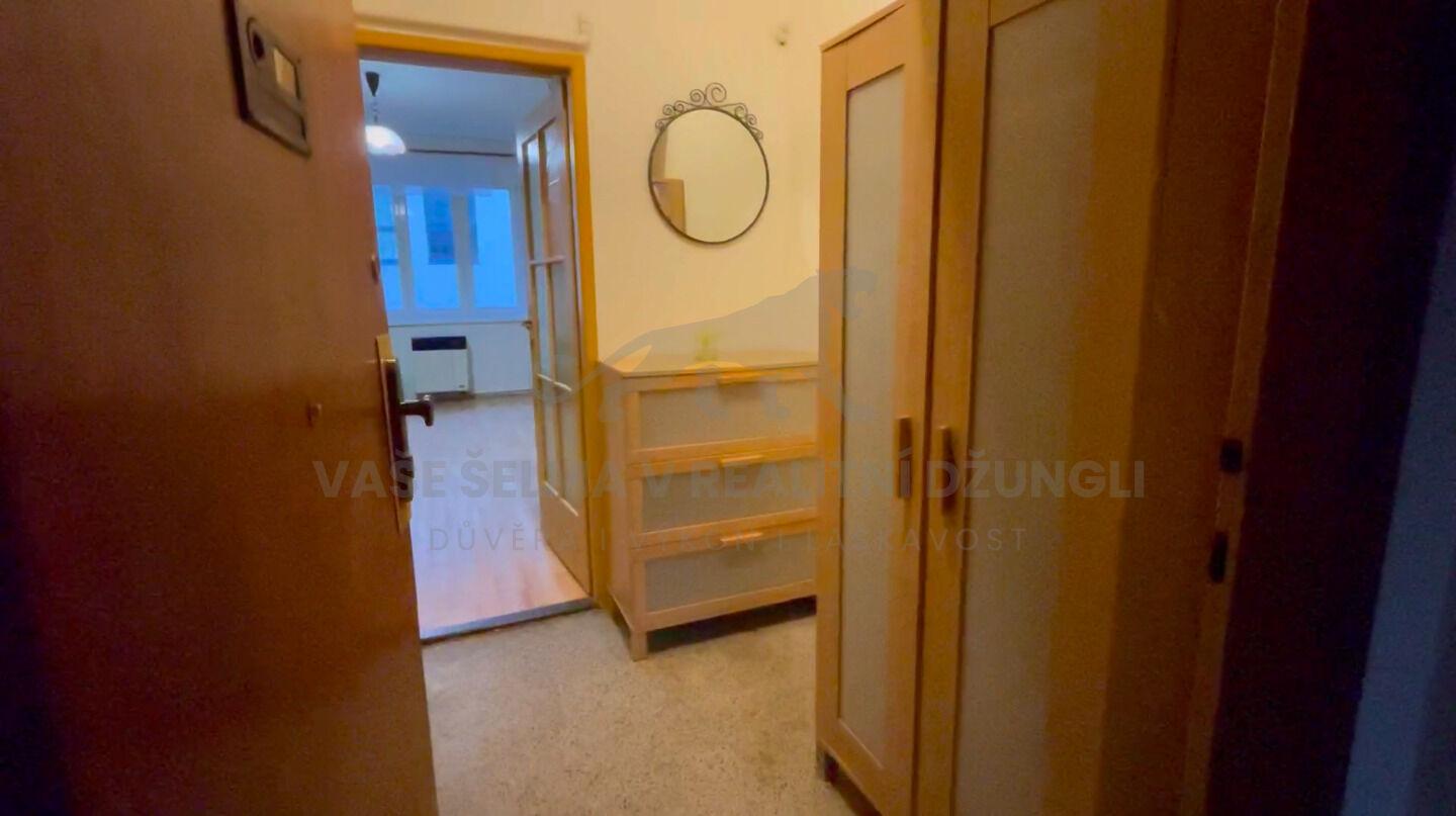 Pronájem 1+kk 35 m2 se společnou zahrádkou, Praha 5 - Smíchov