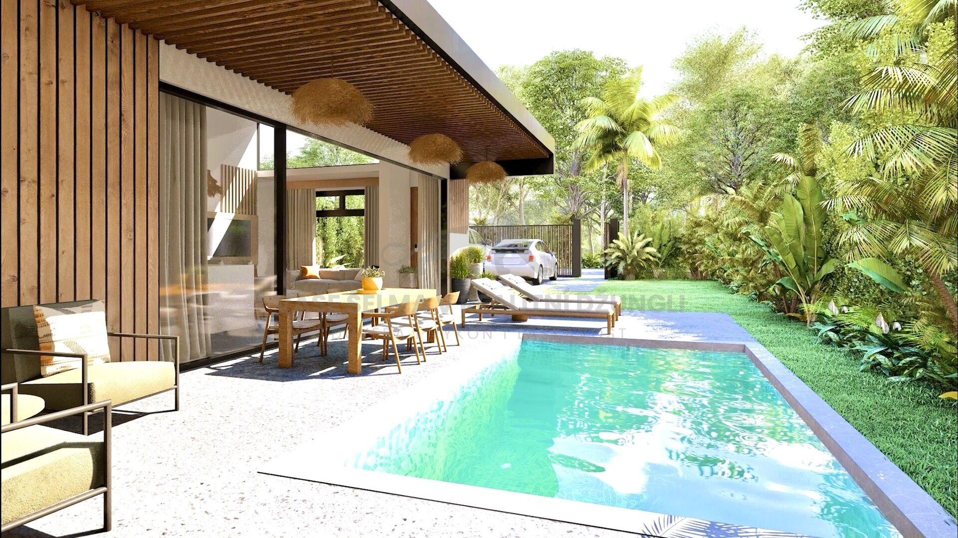 Moderní vila v Kostarickém ráji