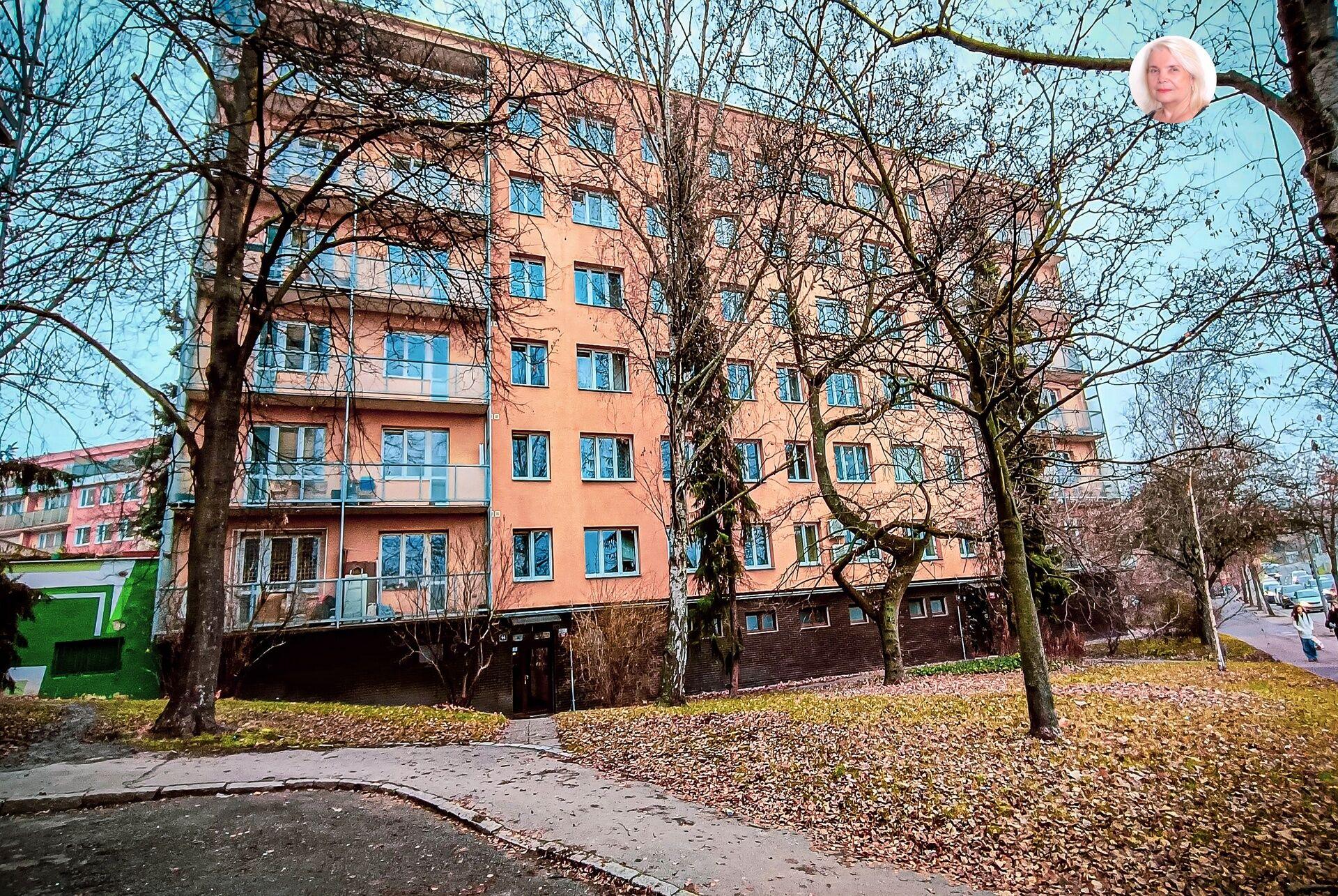 Prodej bytu 3+1, 65 m² + lodžie 9 m² — Praha 3, Žižkov, ul. Spojovací 2606/44