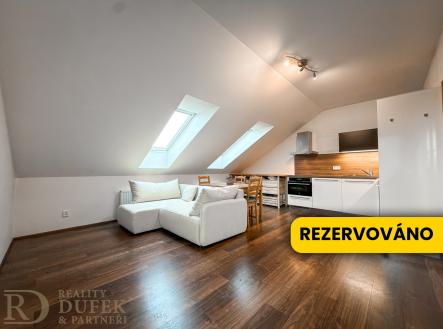 REZERVACE | Pronájem bytu, 2+kk, 56 m²