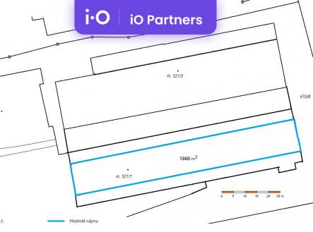 Pronájem - skladovací prostor, 1 360 m²