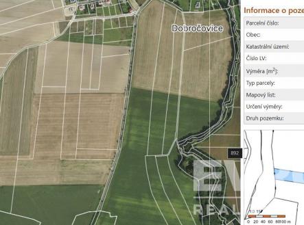 umístění na mapě | Prodej - pozemek, trvalý travní porost, 5 370 m²