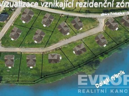 vizualizace | Prodej - pozemek pro bydlení, 801 m²