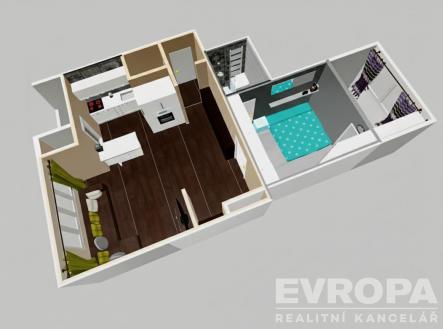 . | Prodej bytu, 3+kk, 55 m²