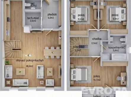 . | Prodej bytu, 4+kk, 141 m²