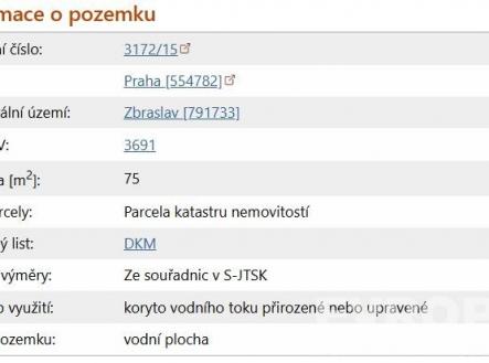 . | Prodej - pozemek, les, 2 166 m²