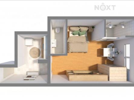 Prodej bytu, 1+1, 31 m²