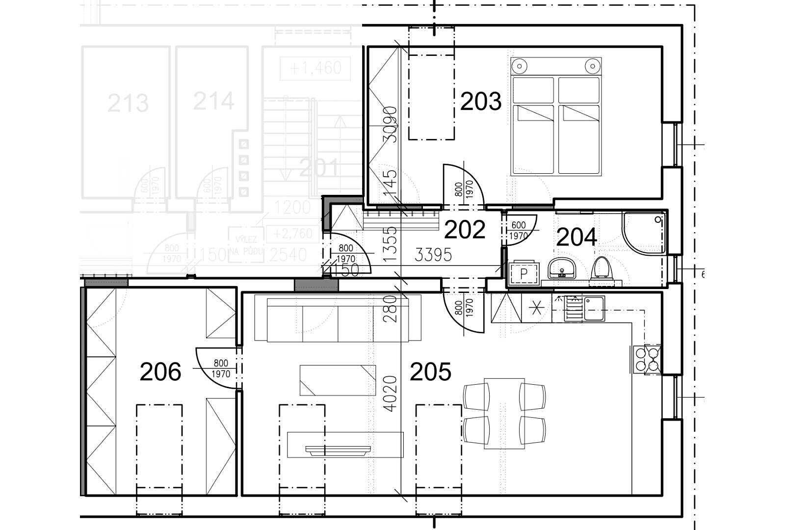 Prodej bytu 2+1 73 m² Dobšice, okres Znojmo