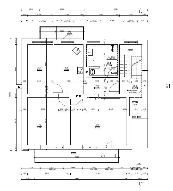 Prodej bytu 3+1, podlahová plocha 72 m2