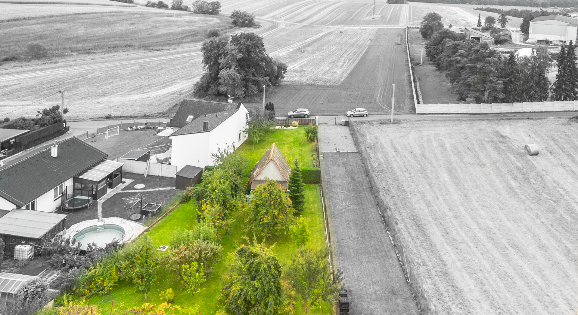 Prodej stavebního pozemku 784 m² v klidné obci Služovice, okres Opava