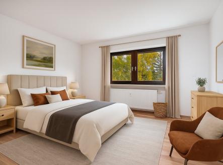 Ložnice | Prodej bytu, 2+1, 55 m²