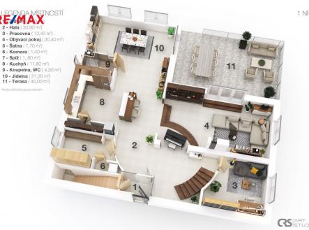 3d-layout-1np.jpg | Prodej - dům/vila, 405 m²