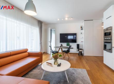 OBÝVACÍ POKOJ | Pronájem bytu, 2+kk, 62 m²