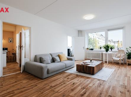 VIZUALIZACE OBÝVACÍ POKOJ | Pronájem bytu, 1+kk, 29 m²