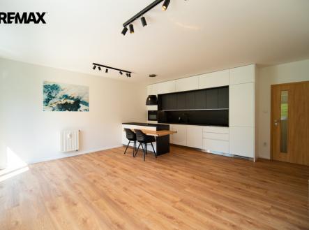 Obývací část | Pronájem bytu, 2+kk, 62 m²