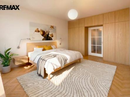 Vizualizace Ložnice | Prodej bytu, 2+kk, 92 m²